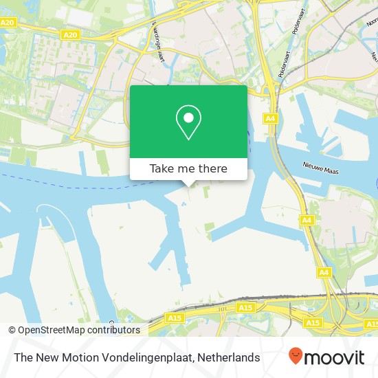 The New Motion Vondelingenplaat Karte