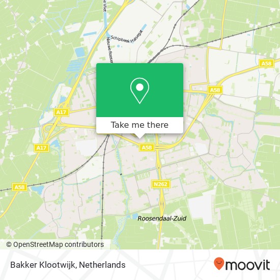 Bakker Klootwijk, Laan van Henegouwen 17 map