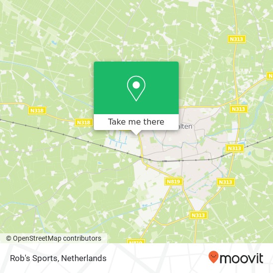 Rob's Sports, 't Boske 11 map