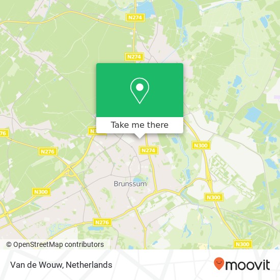 Van de Wouw map