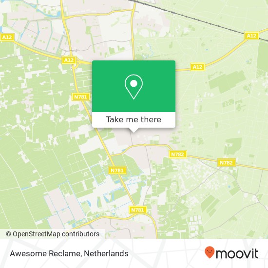 Awesome Reclame, Lindelaan 30 map
