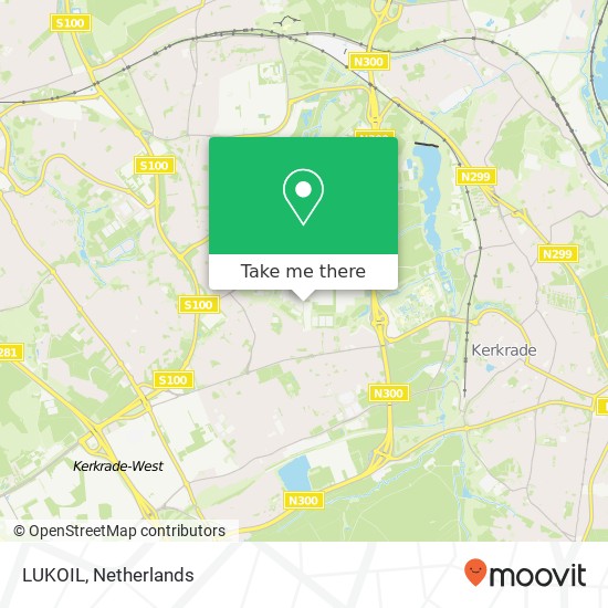 LUKOIL, Strijthagenweg 105 map