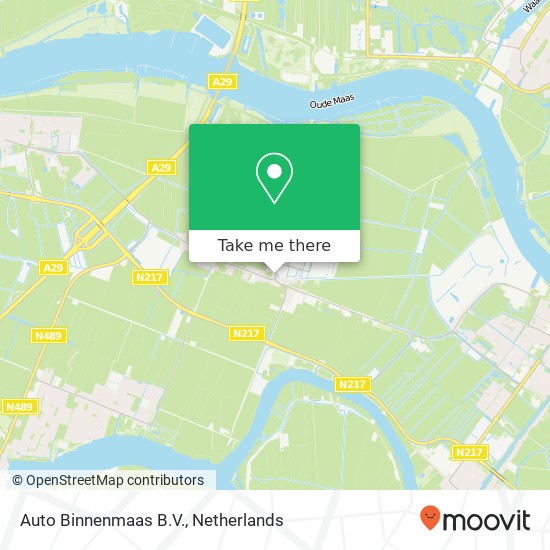 Auto Binnenmaas B.V., Boonsweg 3 map