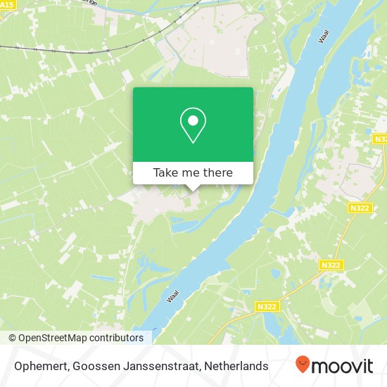 Ophemert, Goossen Janssenstraat map