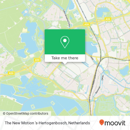 The New Motion 's-Hertogenbosch Karte