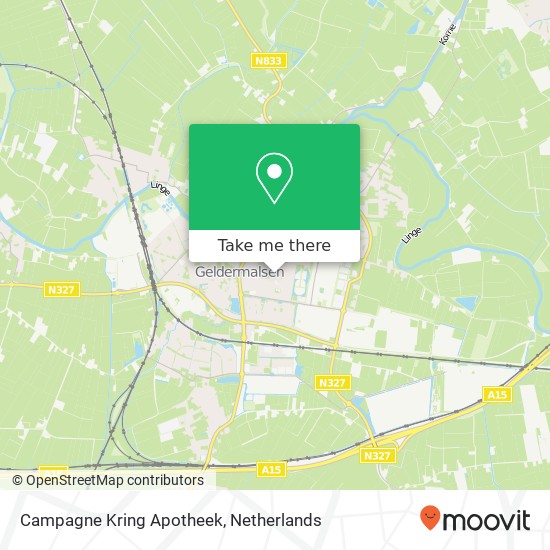 Campagne Kring Apotheek map