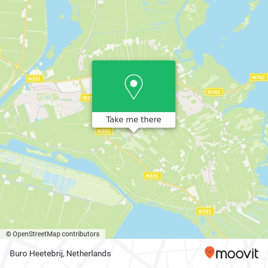 Buro Heetebrij, Halleweg 7 map