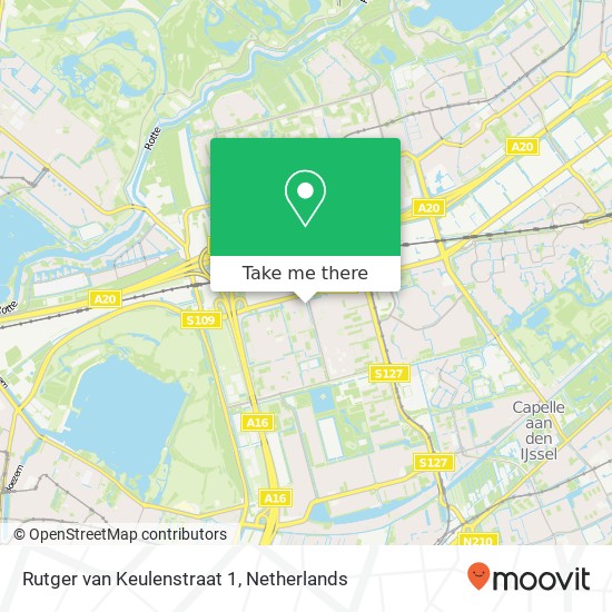 Rutger van Keulenstraat 1, 3067 HS Rotterdam Karte