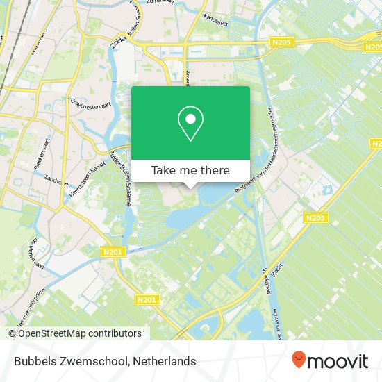 Bubbels Zwemschool, Kempen 61 map