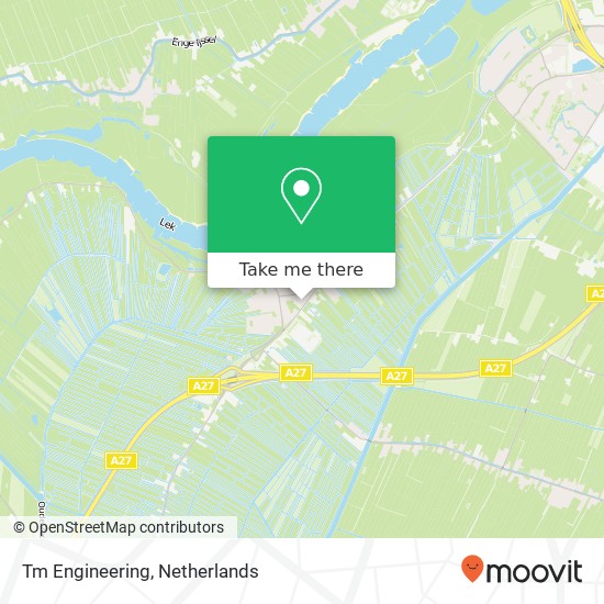 Tm Engineering, Nieuwe Rijksweg 23 map