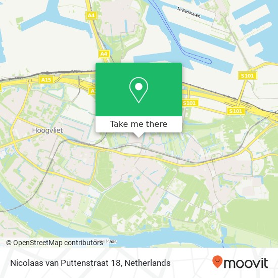 Nicolaas van Puttenstraat 18, 3176 VD Poortugaal map