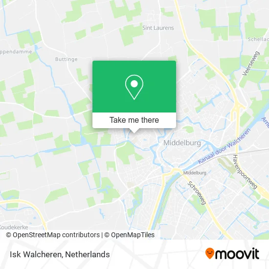 Isk Walcheren map