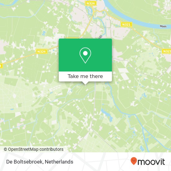 De Boltsebroek map
