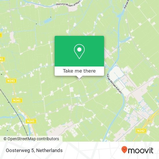 Oosterweg 5, 1733 Nieuwe-Niedorp map