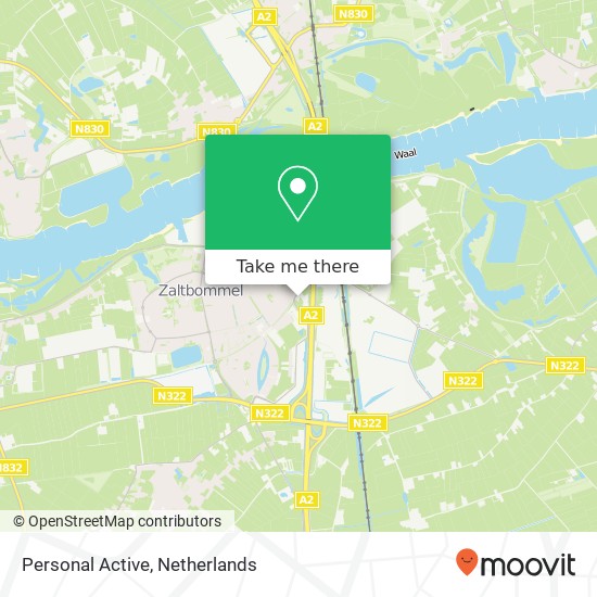 Personal Active, Van Heemstraweg West 5 map