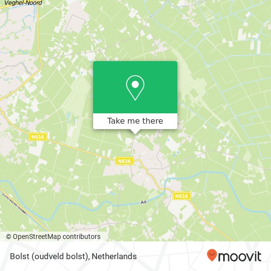 Bolst (oudveld bolst), 5469 Erp map