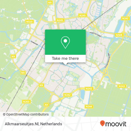 Alkmaarseuitjes.Nl map