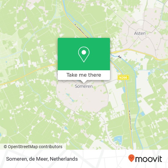 Someren, de Meer map