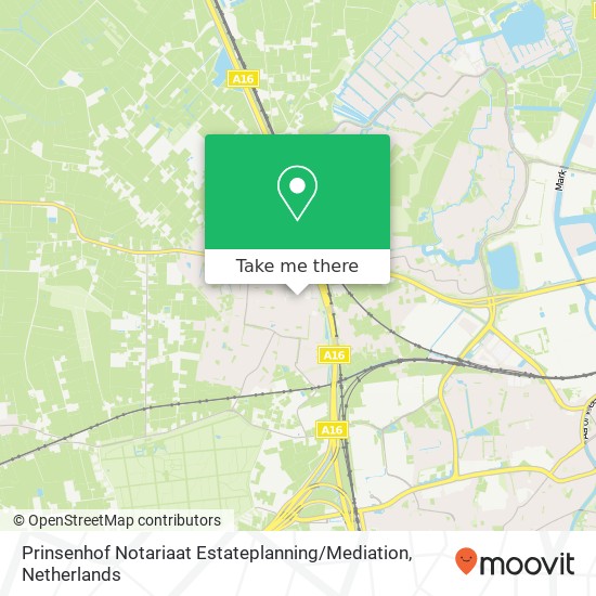 Prinsenhof Notariaat Estateplanning / Mediation, Markt 9 Karte