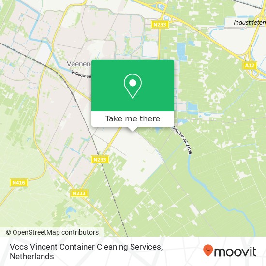 Vccs Vincent Container Cleaning Services, Generatorstraat 1 map