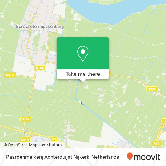 Paardenmelkerij Achterduijst Nijkerk, Achterduyst map