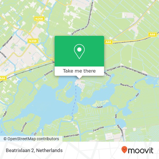 Beatrixlaan 2, 2159 LJ Kaag map