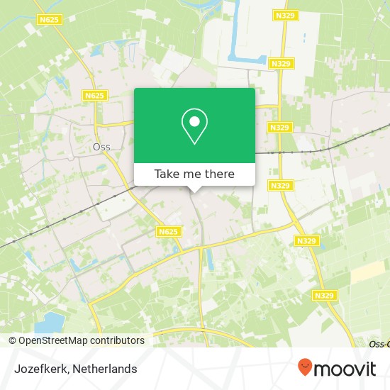 Jozefkerk, Oude Molenstraat 8 map