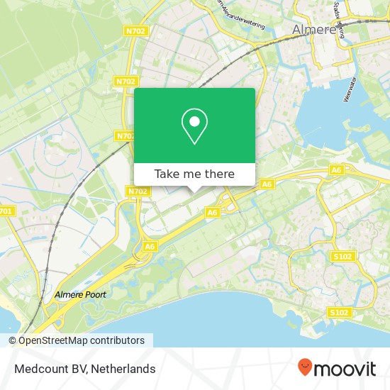 Medcount BV map