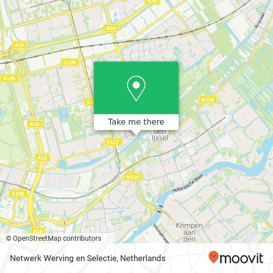 Netwerk Werving en Selectie, Bermweg 140 map