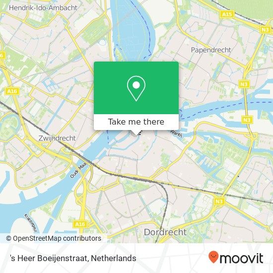 's Heer Boeijenstraat, 3311 Dordrecht map