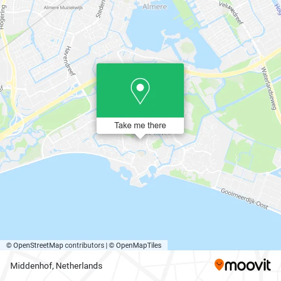 Middenhof map