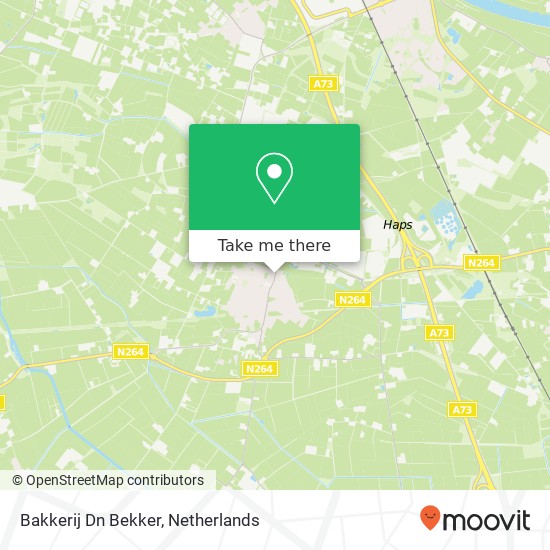 Bakkerij Dn Bekker, Kerkstraat 27 Karte