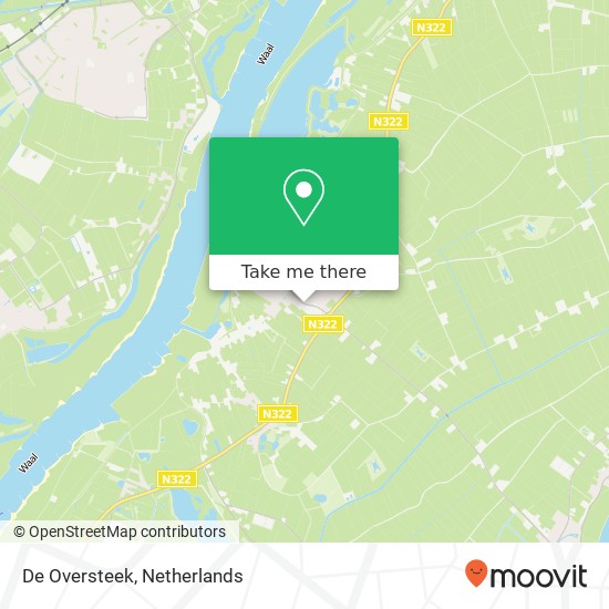 De Oversteek, Nieuwstraat 6 map