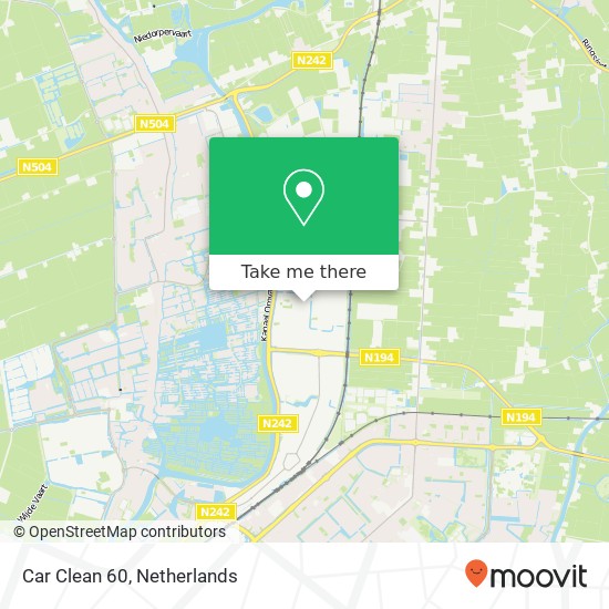 Car Clean 60, Keplerstraat 20 map