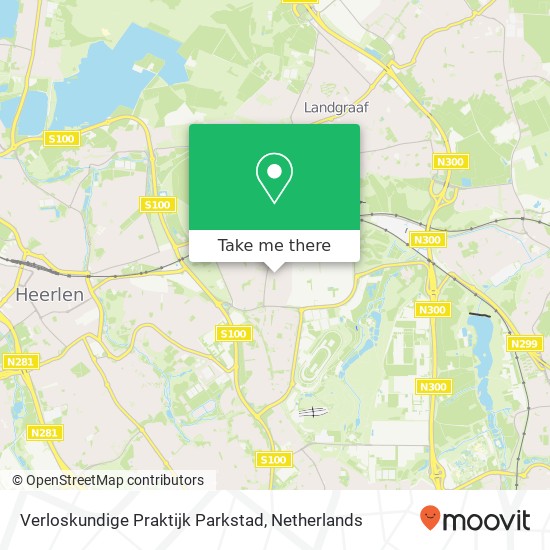 Verloskundige Praktijk Parkstad, Beneluxstraat 13 map