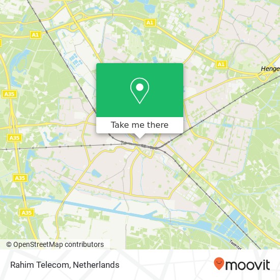 Rahim Telecom, Nieuwstraat 40 Karte
