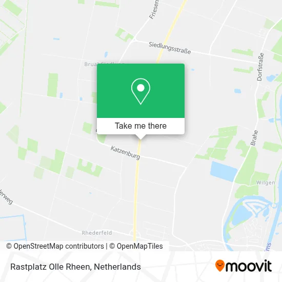 Rastplatz Olle Rheen Karte