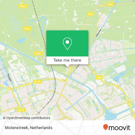 Molenstreek, 9738 AA Groningen map