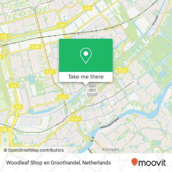Woodleaf Shop en Groothandel, Bermweg 250B map