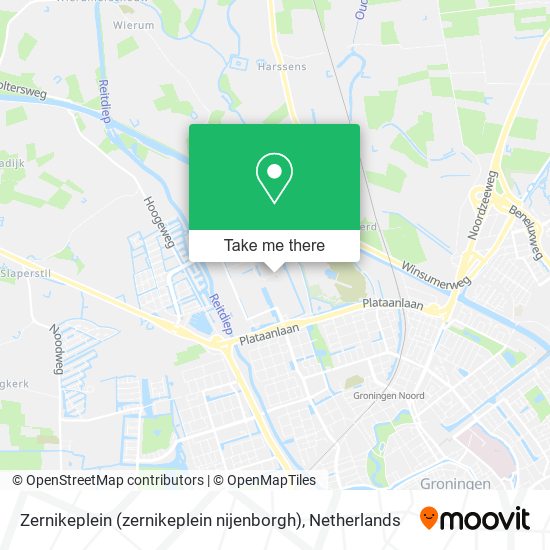 Zernikeplein (zernikeplein nijenborgh) map