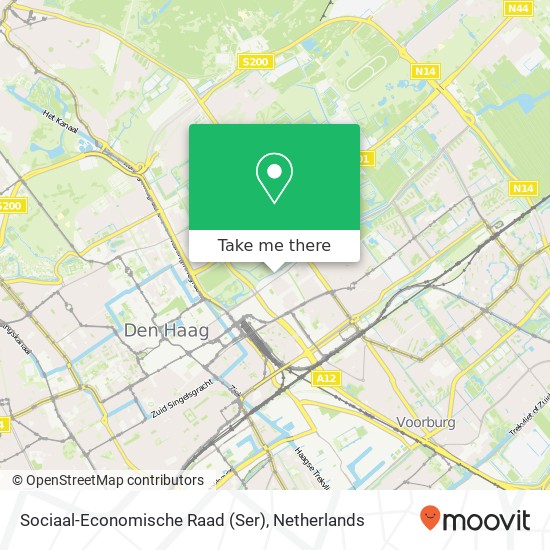 Sociaal-Economische Raad (Ser) map