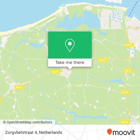 Zorgvlietstraat 4, 4503 AC Groede Karte