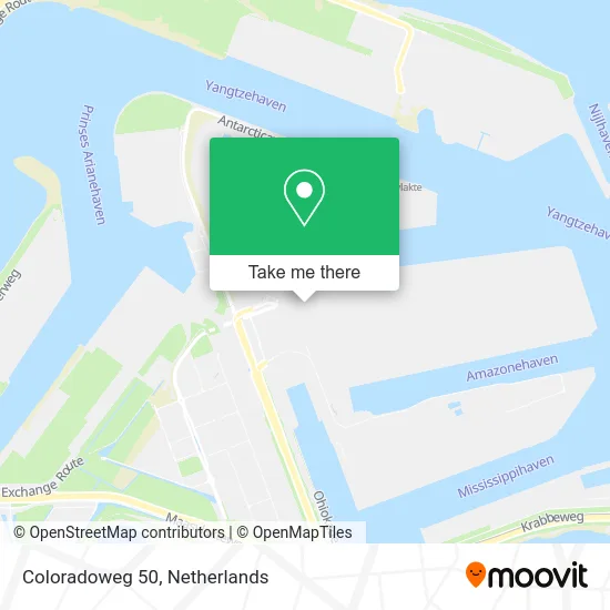 Coloradoweg 50 map