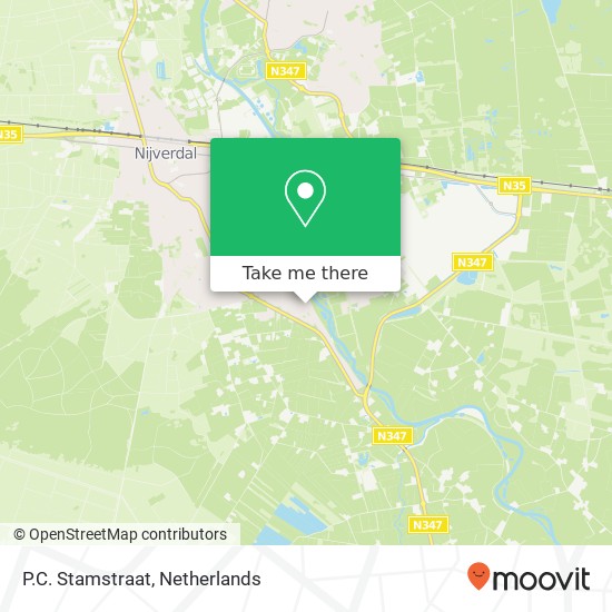 P.C. Stamstraat, 7442 ZN Nijverdal map