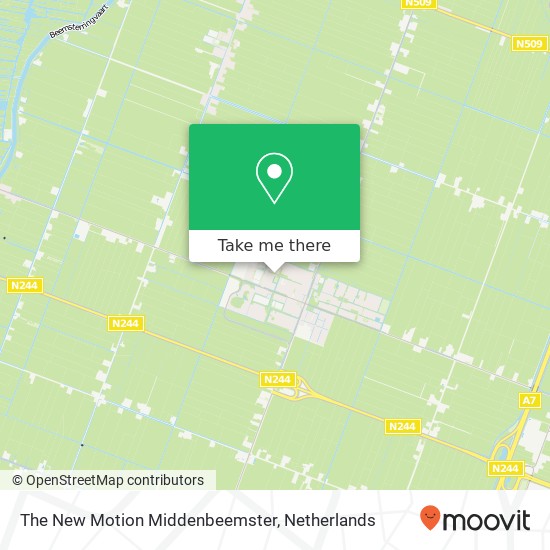 The New Motion Middenbeemster Karte