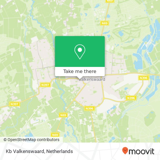 Kb Valkenswaard, Dommelseweg 51A map