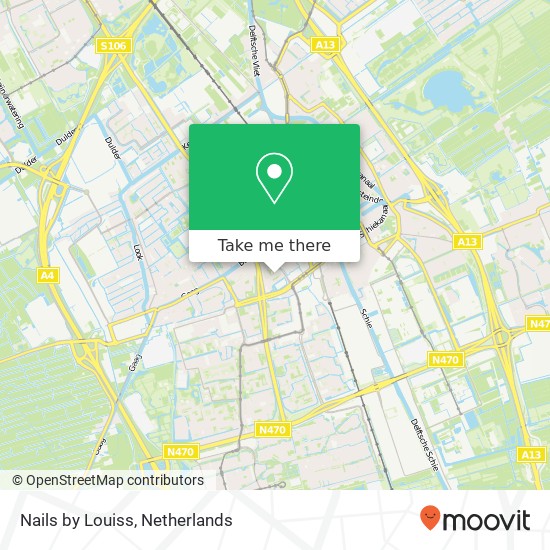 Nails by Louiss, Frank van Borselenstraat 69 map