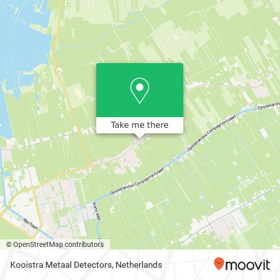 Kooistra Metaal Detectors, De Buorren 114 map