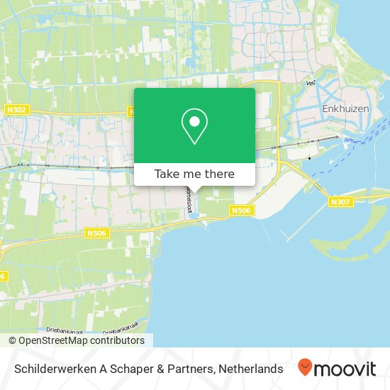 Schilderwerken A Schaper & Partners, Houtstraat 2 map