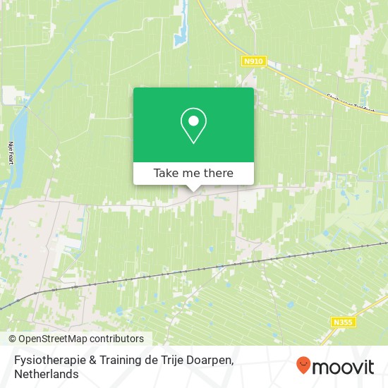 Fysiotherapie & Training de Trije Doarpen, Foarwei 116 map